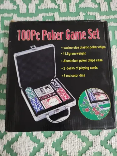 Maleta de POKER - 100 Fichas