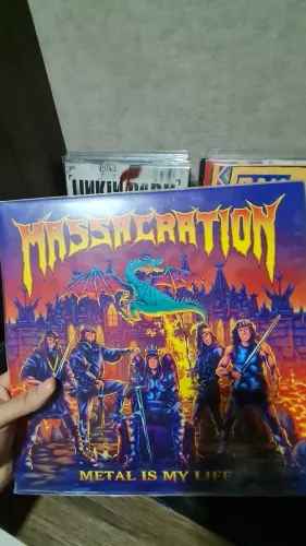 Disco Vinil  Massacration - Metal is My Life
