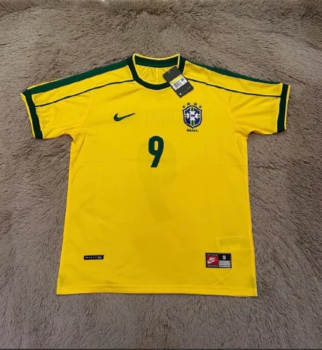 Camisa Brasil Retrô Copa de 98 - Ronaldo