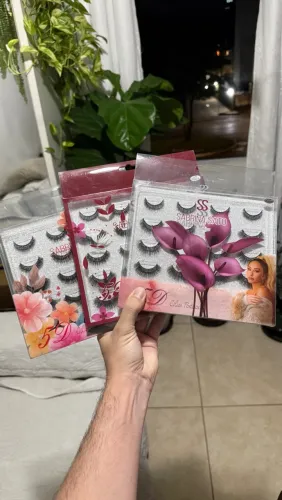 Kit 3 caixas de Cílios postiços Sabrina Sato