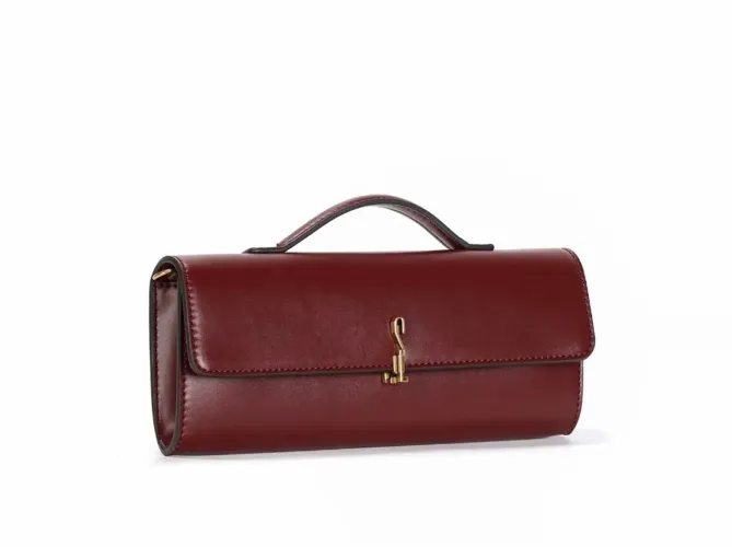 Bolsa Soft Vermelho Bordô Santa Lola