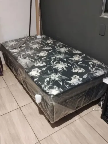 Cama box solteiro conjugado