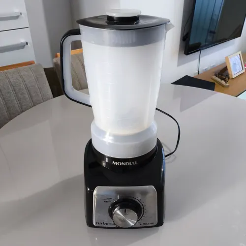 Liquidificador Mondial Turbo Inox 1000W - Excelente Estado