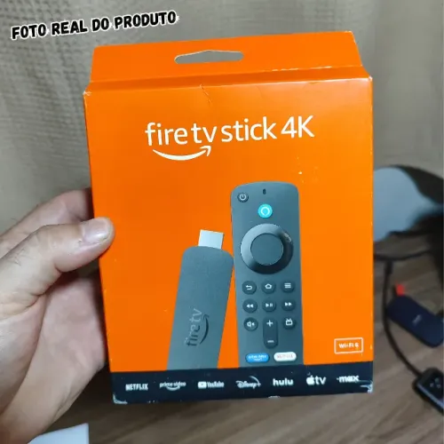Fire TV Stick 4K 2ª Gen Amazon 8GB WIFI 6 Lacrado