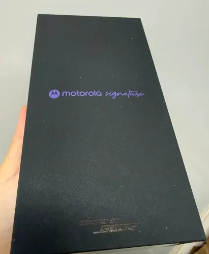 Motorola Signature, 512GB, Preto, Novo!