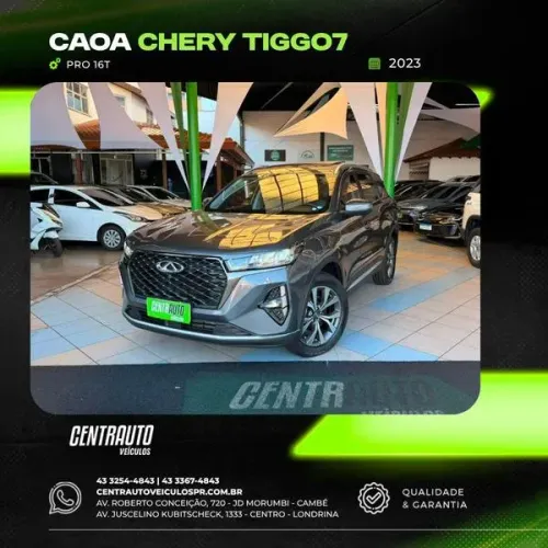 Chery Tiggo 7 Pro MAX Drive 1.6 Turbo 16V Aut. 2023