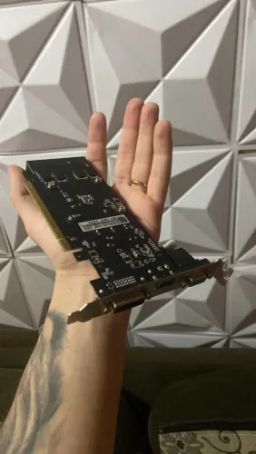 Cooler intel e placa de vídeo gt610