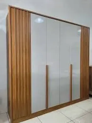 Guarda-Roupa de Casal Ripado MDF Guarani