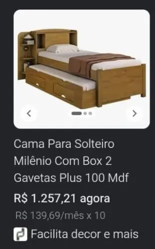 Vendo bicama lacrada na caixa novaaa