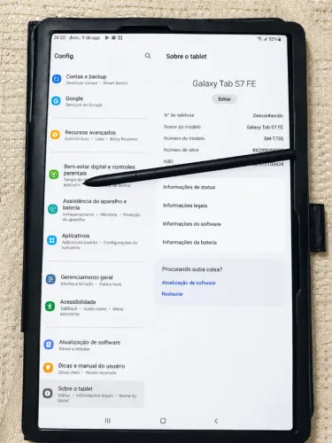 Samsung Galaxy Tab S7 FE 128GB 4G + S Pen