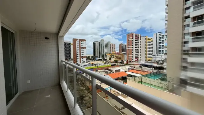 Évora | Vista Mar | 72m² | 2 Suítes | Prédio Novo | Nascente | Depósito