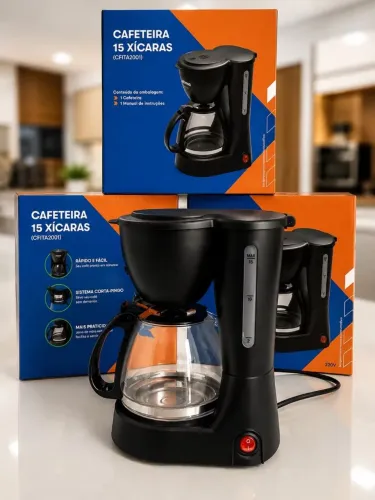 Cafeteira Elétrica Agratto 15 Xícaras Nova Lacrada Com Garantia