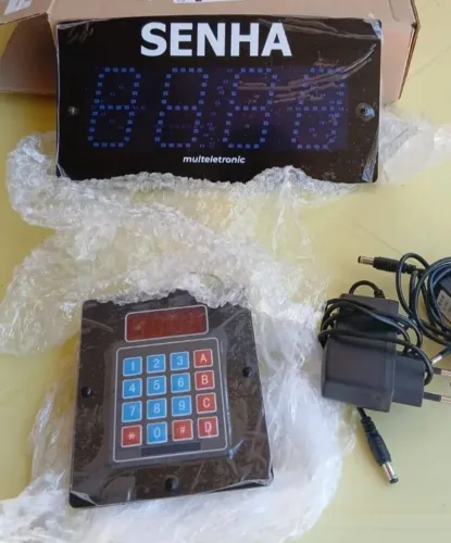 PAINEL DE SENHA NOVO NA CAIXA