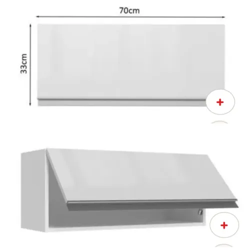 Armário aéreo 70 cm - entregamos hoje 