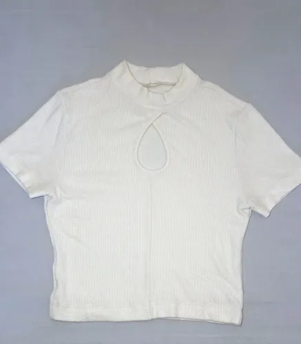 Blusa cropped branca g, Riachuelo
