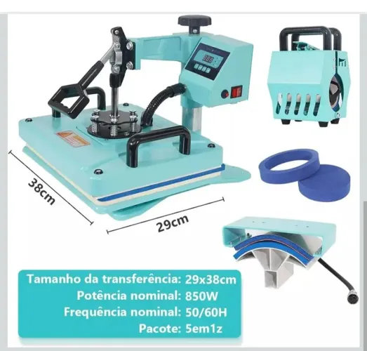 Prensa Térmica de Sublimação 220V