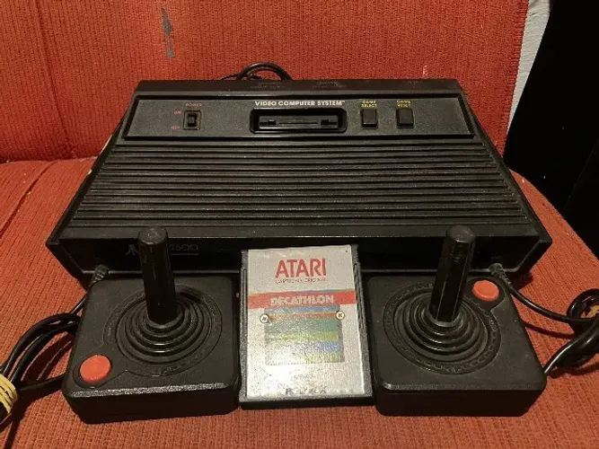 Atari 2600 Funcionando 100% C/ 1 Jogo