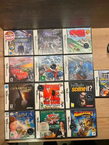 Lote 13 Jogos Nintendo DS Originais - Com Selo Oficial NC Games