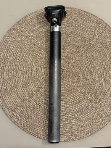 Canote de Selim Zoom Alumínio Preto 31.6mm x 350mm
