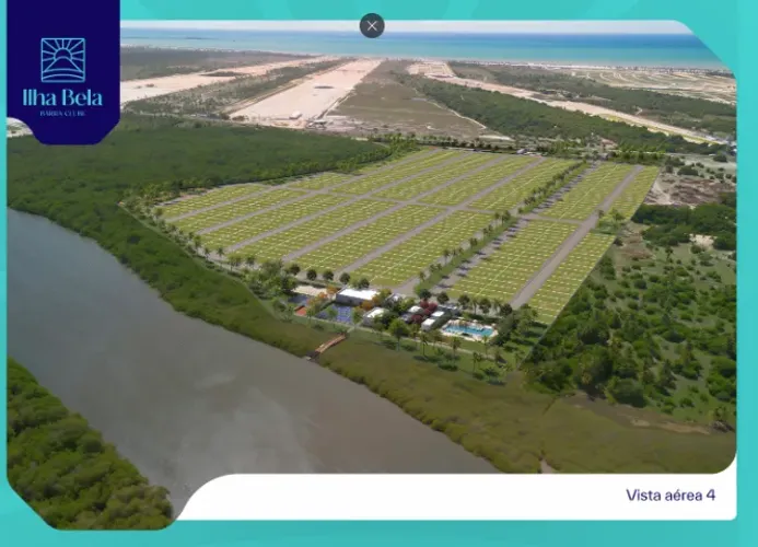 Ilha Bella Barra Clube | Lotes em condomínio fechado pé na areia do Rio Pomonga