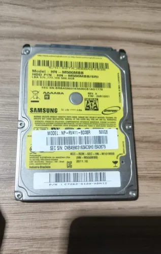 Hd 500Gb Samsung M500MBB/SRI
