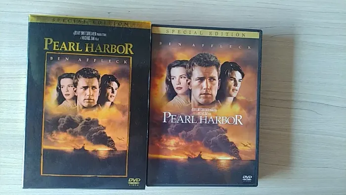 Filme Dvd edição especial duplo com luva Pearl Harbour edição japonesa rara