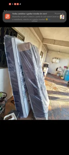 Cama box de solteiro