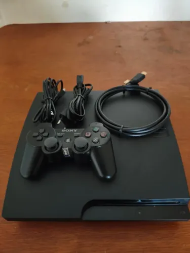 PS3 SLIM DESBLOQUEADO + 1 JOGO