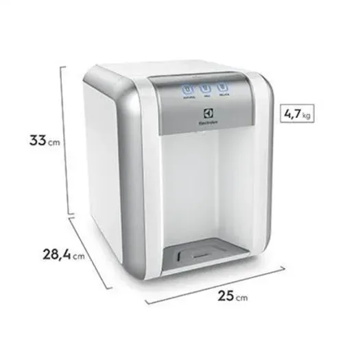 Bebedouro de água gelada Electrolux