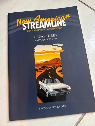 Livro de Inglês New American Streamline com CD 
