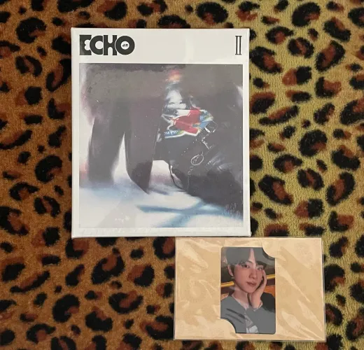 album echo do Jin lacrado com pob japan bts