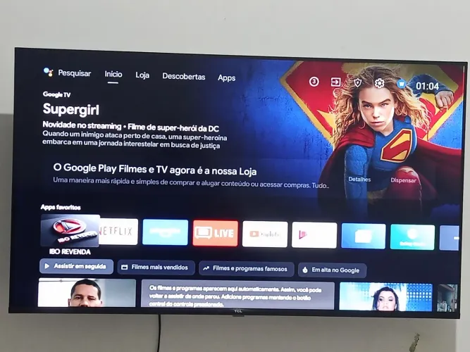 Vendo tv tcl smart 43 polegadas