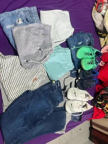 Lote de roupas menino 10 anos