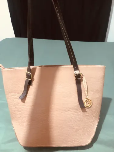 Bolsa grandes bege