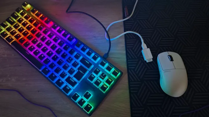 Troco Mouse pulsar X2h mini + Teclado Hyperx TKL