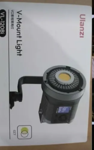Luz de video profissional estúdio LED bicolor VL-120 V-Mount ULANZI