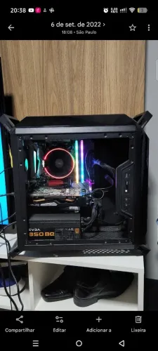 Kit Ryzen7 2700x, placa asrock stell legend, 16gb de Ram torce, gabinete coolermast