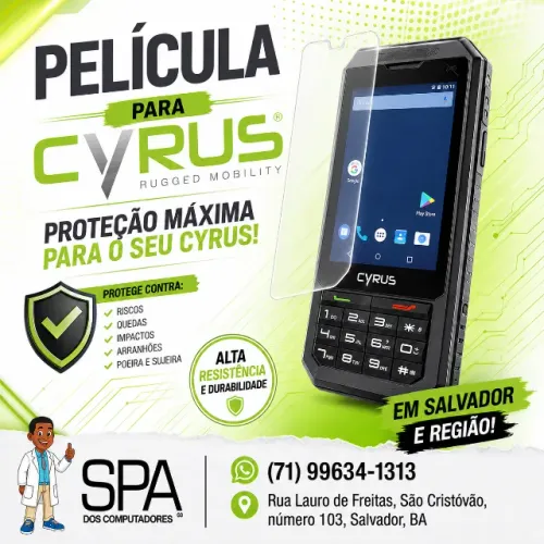 Película para smartphone Cyrus em Salvador e região
