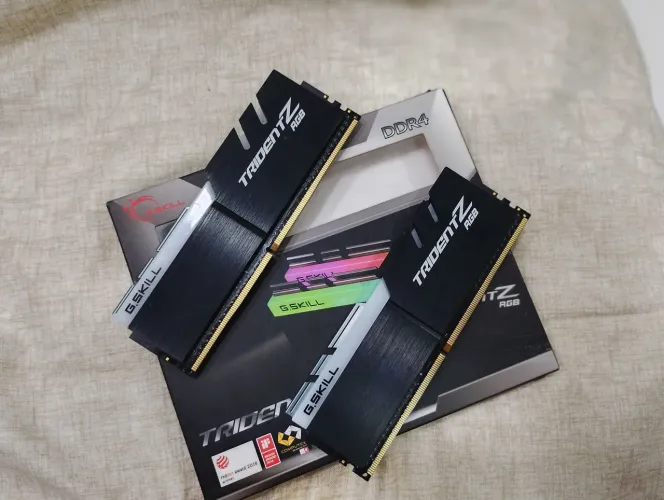 Memória ram ddr4 g.skill 2x8 16gb 3600mhz