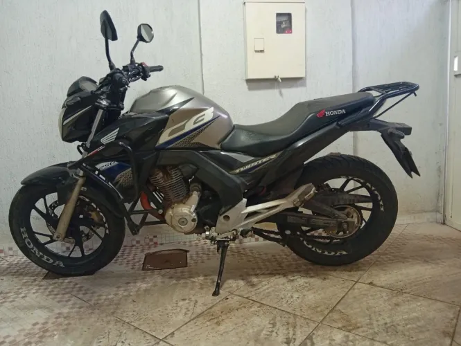Honda CB 250F Twister CBS 2020 - Cinza (Documentação em dia)