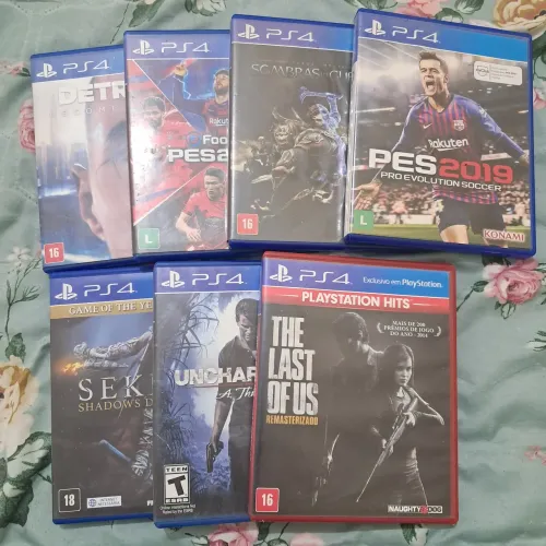 Ps4 Jogos físicos 