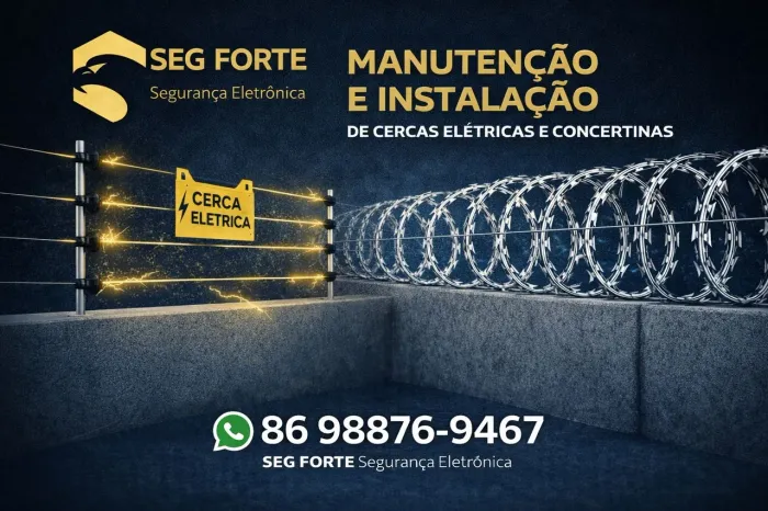 Instalação manutenção em cercas e concertinas
