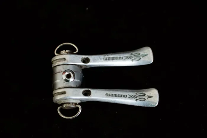 Alavanca de câmbio vintage Shimano 105 Golden Arrow SL-A105 para tubo inferior
