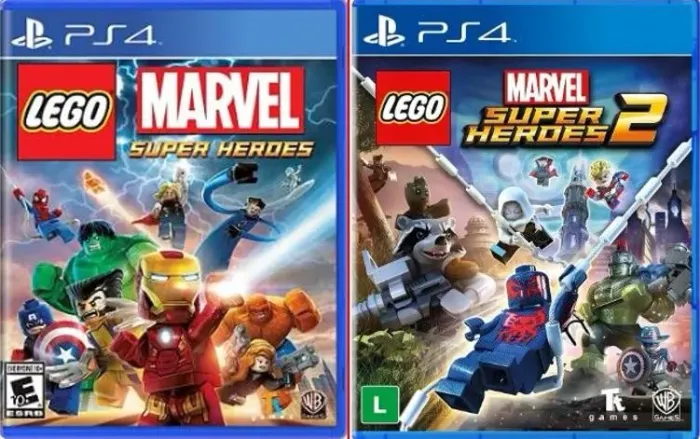 Kit Jogo Lego Heros Ps4