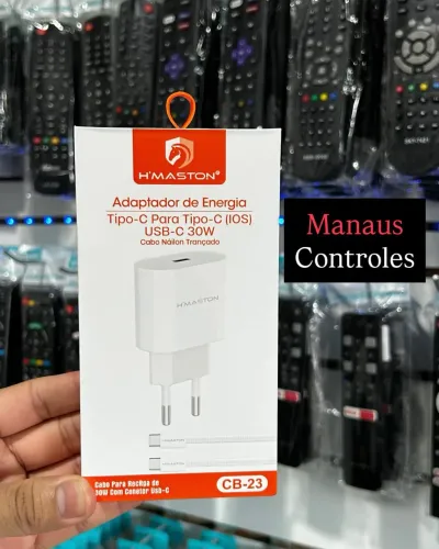 Carregador de IPhone 15 / 16 Tipo C Turbo 30W
