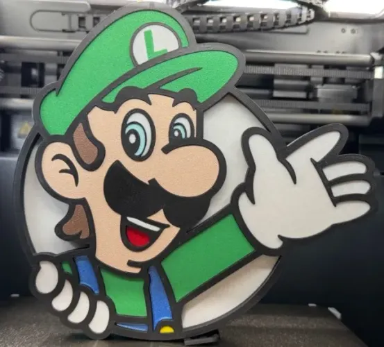 Placa decorativa Luigi