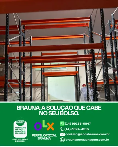 Porta-paletes para Ganhar Capacidade