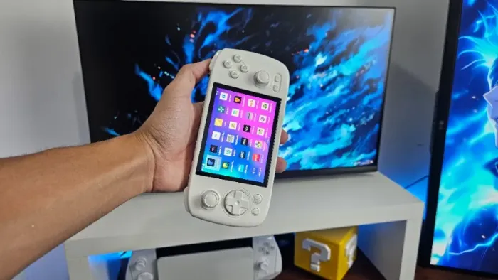 Console portátil Anbernic RG 406H BRANCO