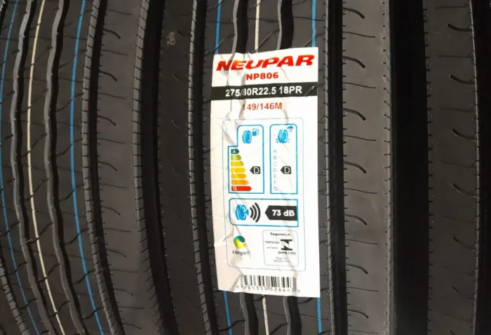 PNEU NEUPAR 275/80R22.5 LISO NOVO