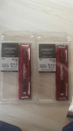 Memória DDR4 Crucial Ballistix Sport Lt, 16GB (2x8) 3000MHz CL15